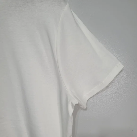 Charter Club 100% Pima Cotton White Tee Size XL - Picture 10 of 11